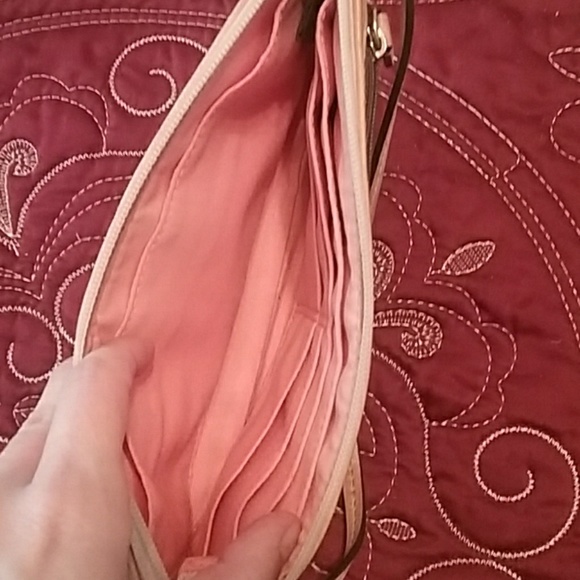 COACH tan wristlet - Picture 2 of 2